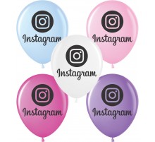 Латексный Шар Sharoff "Instagram" 12` (50 шт.)