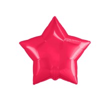 Фольгированная звезда Китай "Мини" 10" - красная