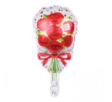Фольгированный шар мини-фигура Китай «Букет роз»