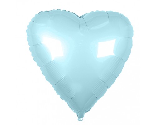 Фольгированное Сердце Flexmetal  - голубое 32"