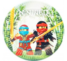Тарелка маленькая «Ninjago БАМБУК”