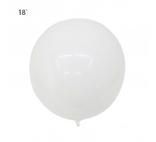 Шар Bubbles "Metallic" 18` - белый  АКЦІЯ