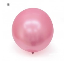 Шар Bubbles "Metallic" 18` - розовый  АКЦІЯ