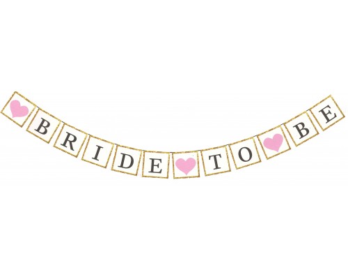 Флажки "BRIDE TO BE" АКЦІЯ
