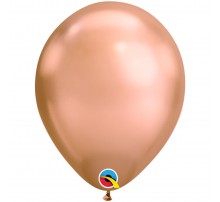 Латекскный Шар Qualatex Chrome (11') -  розовое золото