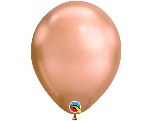 Латекскный Шар Qualatex Chrome (11') -  розовое золото  АКЦІЯ