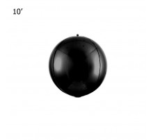 Фольгированный шар Китай "Сфера мини" - черный