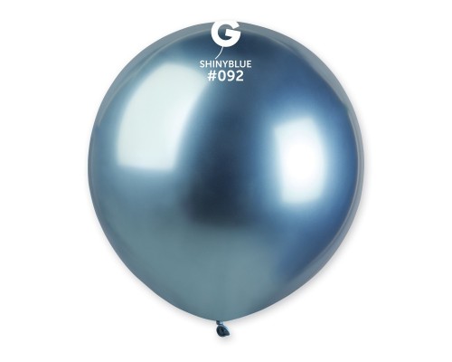 Латексный шар Gemar GB150 Chrome - синий 19'
