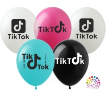 Шар Арт-Show 12' "Tik Tok"  (1 ст.) ( 100шт)