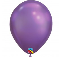 Латекскный Шар Qualatex Chrome (11') -  фиолет