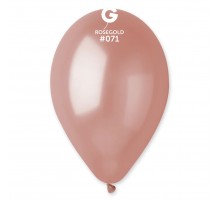 Кулька латексна Gemar GМ90 Італія - ​​«Рожеве золото» 10'-26см
