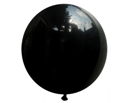 Кулька латексна Gemar G220 сюрприз чорний - 31' 80см