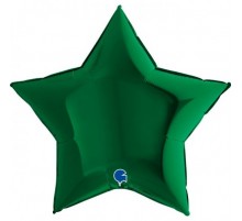 Фольгированный Шар Звезда 36` Grabo  - зеленая  АКЦІЯ