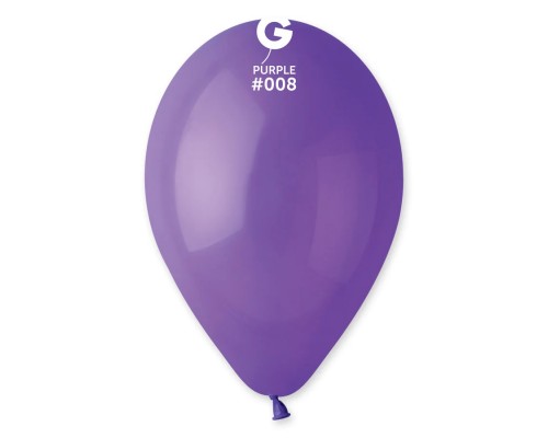 Латексный шар Gemar G90 10" - фиолетовый