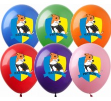 Латексна кулька Арт-SHOW "Пес патрон" пастель 12' (1 ст. 5 кольорів)