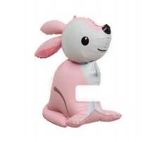 Фольгована кулька (фігура) під повітря Китай Кролик рожевий