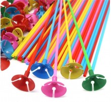 Палички тримач для кульок кольорові-36см