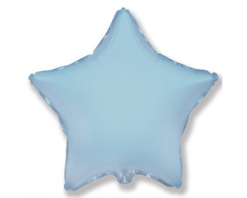 Шар Flexmetal звезда «Нежно голубой» 18'