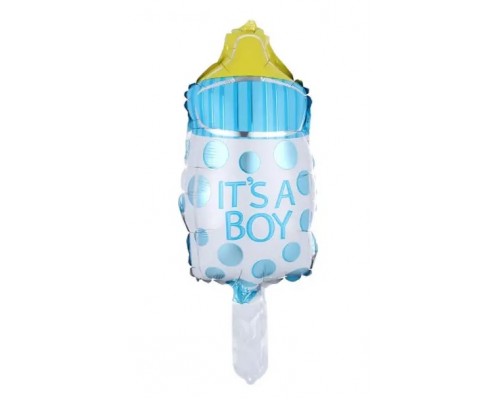 Фольгированный шар мини-фигура Китай — Бутылочка Its a Boy
