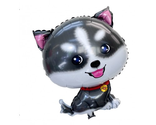 Фольгована кулька (фігура) Китай Собака чорно білий
