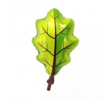 Фольгована кулька (фігура) Китай Лист дуба зелений