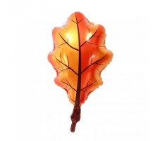 Фольгована кулька (фігура) Китай Лист дуба помаранчевий