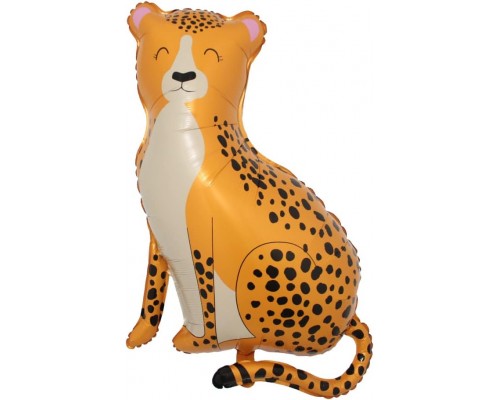 Фольгована кулька (фігура) Китай Леопард (в упаковці)