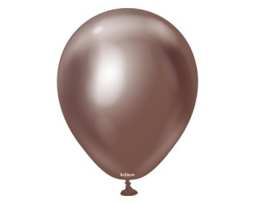 Кулька латексна Kalisan  Шоколад (Mirror Chocolate) 12"