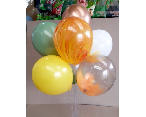 Набір  латексних Кульок  "Жовте асорті 2" АКЦІЯ