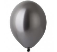 Латексна кулька Belbal Хром чорний антрацит Glossy Anthracite 12" (25 шт.)