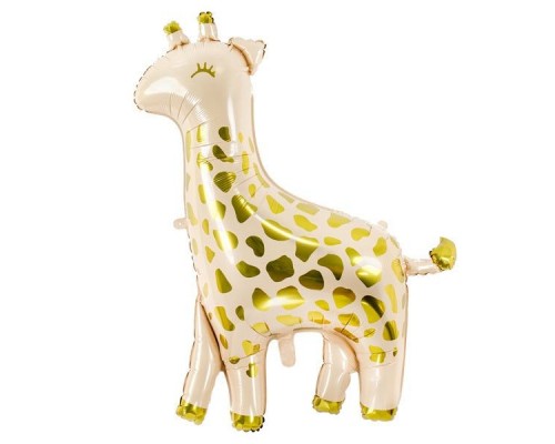 Фольгована кулька (фігура) Китай Жираф з золотими плямами
