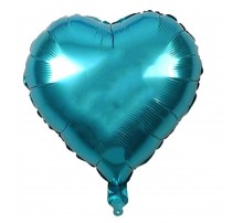 Шар Flexmetal Сердце аквамарин18'