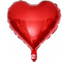 Кулька Flexmetal Серце Червоне 18'