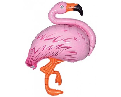 Фольгированный шар фигура Flexmetal «Фламинго» 130 см