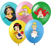 Латексна кулька Арт-SHOW "Принцеси"  12' (1 ст. 5 кольорів)