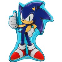 Фольгована кулька (фігура) Італия Соник Sonic 49х64 см