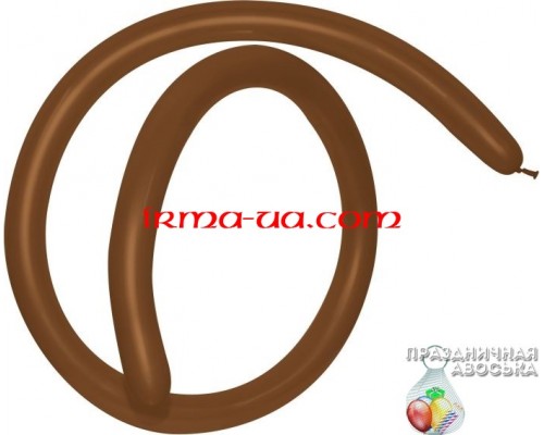 Куля латексна Gemar ШДМ D4 260-й - «Шоколад(коричневий)»